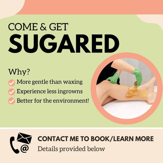 Come & get sugared | Instagram & Facebook Post Marketing Savvy Sugaring