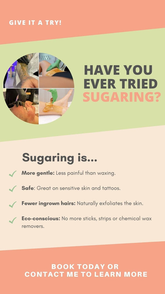 Have you tried sugaring? | Instagram Story Marketing Savvy Sugaring