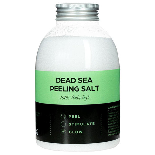 Premium Dead Sea Peeling Salt 500 ml Hudvård Savvy Sugaring