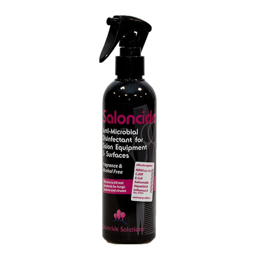 Saloncide antimikrobiell desinfektionsspray - 250 ml Förbrukning Saloncide
