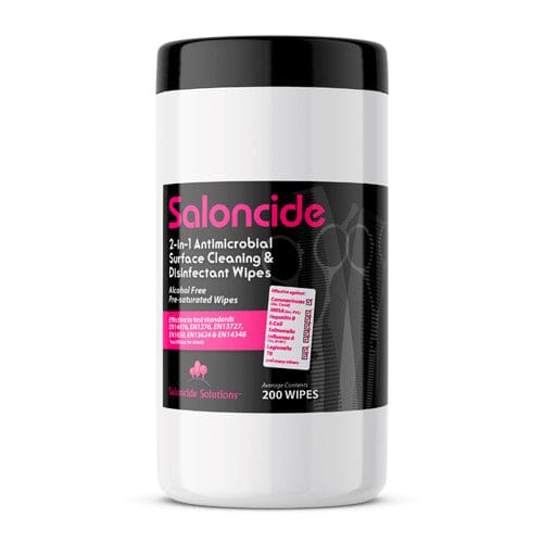 Saloncide Disinfection Wipes - 200 wipes Förbrukning Saloncide