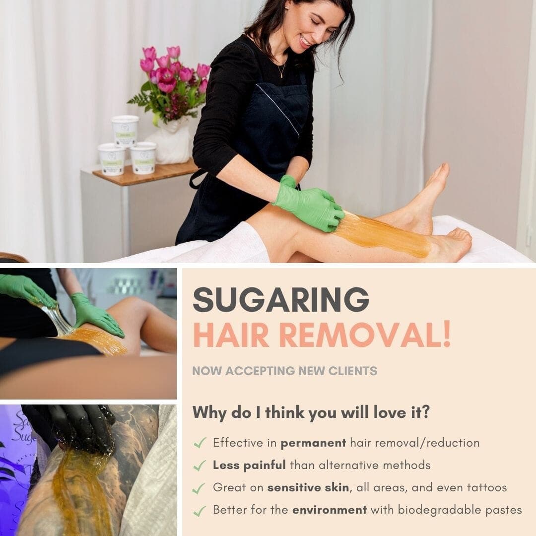 Sugaring Hair Removal V2 | Instagram & Facebook Post Marketing Savvy Sugaring
