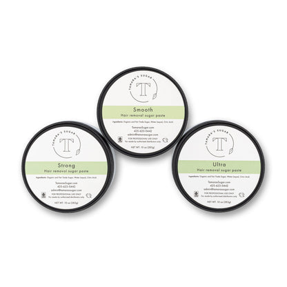 SAMPLE Tamara's Organic SMOOTH Sugar Paste 10 oz, 1 st Savvy Sugaring 