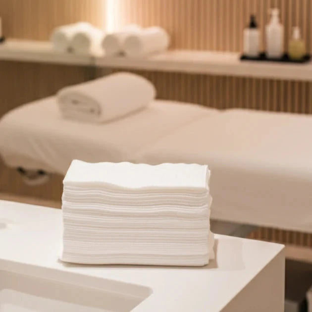 Scrummi® Facial Towel WHITE 20x20cm Förbrukning Scrummi 