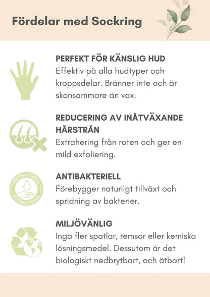 Benefits of Sugaring | Print-at-home Marketing Savvy Sugaring 