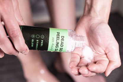 Premium Dead Sea Peeling Salt 150ml Hudvård Savvy Sugaring 