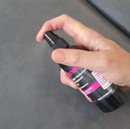 Saloncide antimikrobiell desinfektionsspray - 100 ml Förbrukning Saloncide 