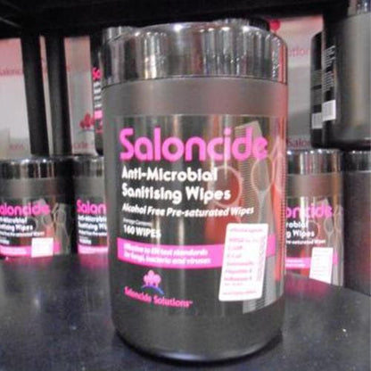 Saloncide desinfektionsdukar - 160 st Förbrukning Saloncide 