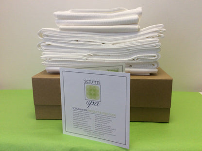 Scrummi Spa Sheet - 180 x 80 cm - Biologiskt nedbrytbar Förbrukning Scrummi 