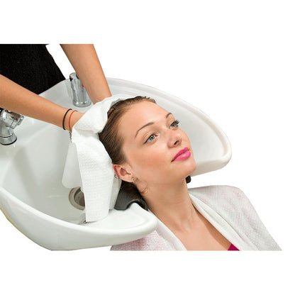 Scrummi Waffel White Hair Towels - 80 x 40 cm - Biologiskt nedbrytbar Förbrukning Scrummi 