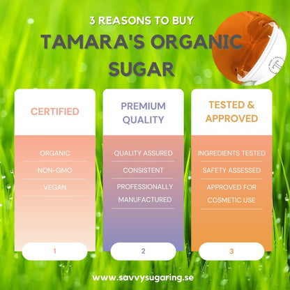 Tamara's STRONG Organic Sugar Paste - 992 g Sockring Tamara's Professional 